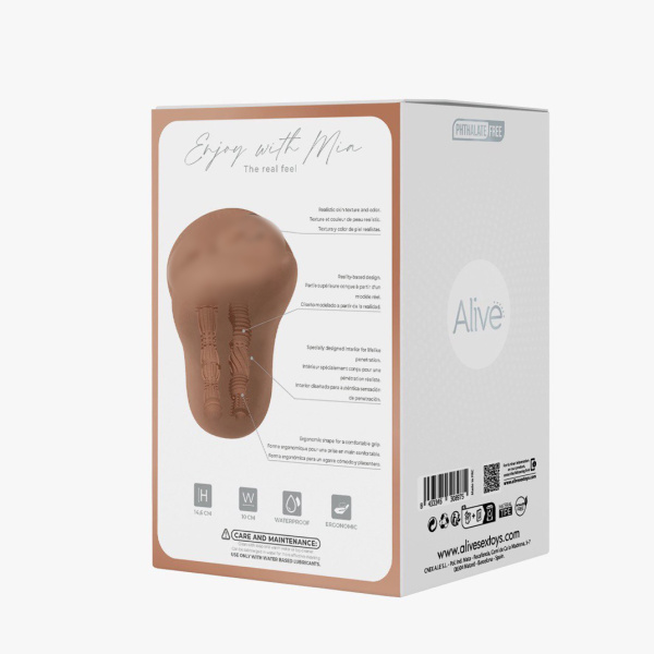 Мастурбатор Alive Mia, телесный_2