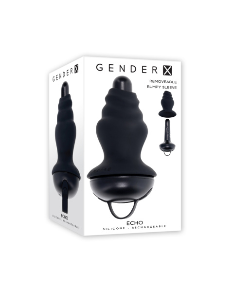 Вибростимулятор со съёмной насадкой Echo_2