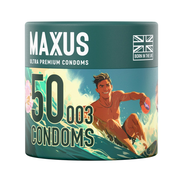 Презервативы MAXUS SO MUCH SEX 003 50, экстремально тонкие, 50 шт_3