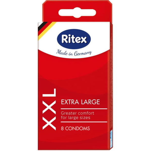 Презервативы RITEX XXL №8, увеличенного размера, латекс, 20 см_1