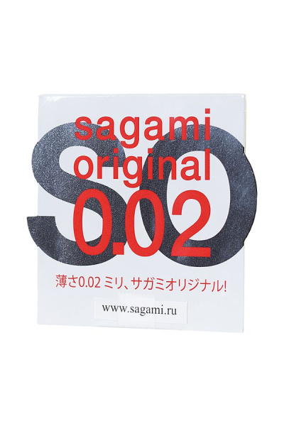Презервативы Sagami Original 002, полиуретан, 1 шт._1