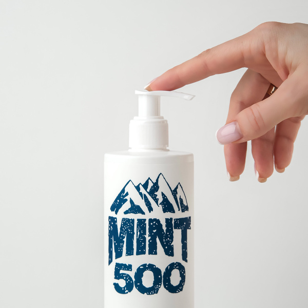 Шампунь восстанавливающий Mint500 Classic Shampoo Japanese Mint 400 мл_4