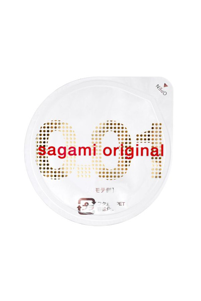 Презервативы Sagami Original 001, полиуретан, 10 шт._1
