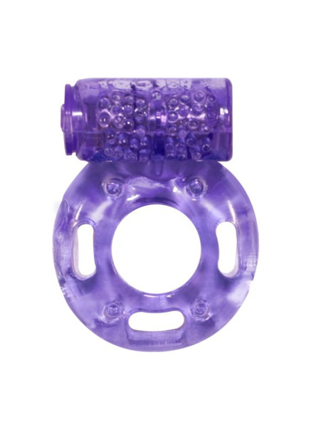 Эрекционное кольцо с вибрацией Rings Axle-pin purple_1