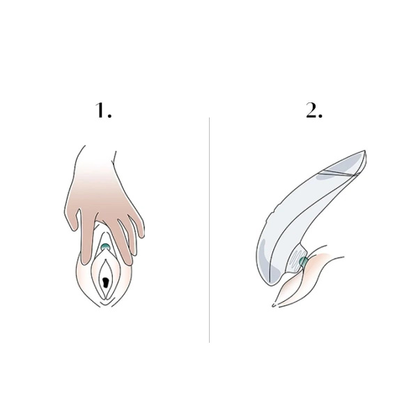 Бесконтактный клиторальный стимулятор Womanizer Marilyn Monroe ярко-красный_3