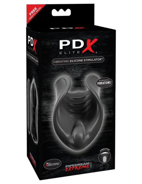 Вибростимулятор уздечки PDX Elite Vibrating Silicone Stimulator_1