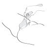 ZOA Универсальный гибкий вибростимулятор с мощным мотором, чёрный_5