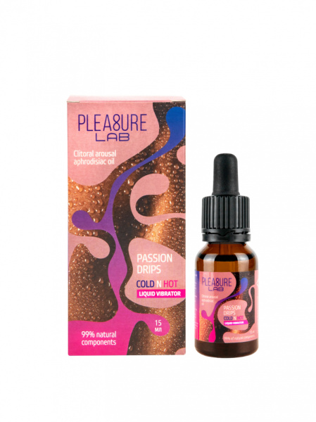 Жидкий Вибратор с Афродизиаком Pleasure Lab Passion Drips Cold n Hot_4