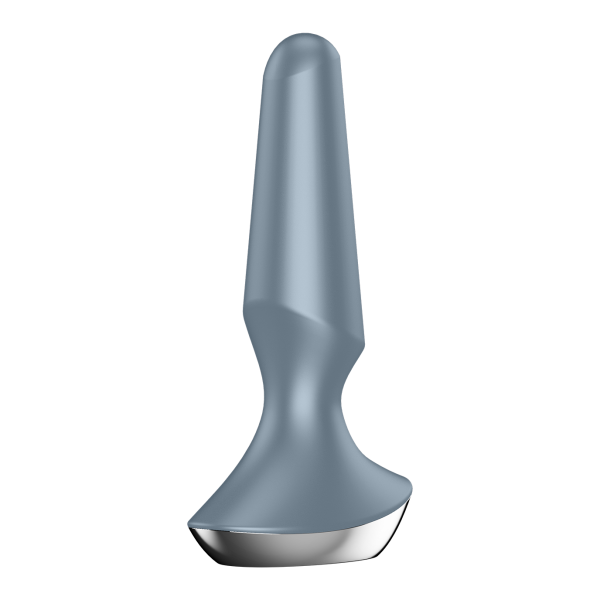 Анальная пробка Satisfyer Plug-ilicious 2 серая_3