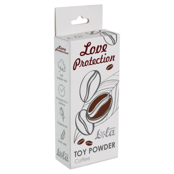 Пудра для игрушек ароматизированная Love Protection Coffee 15g_1