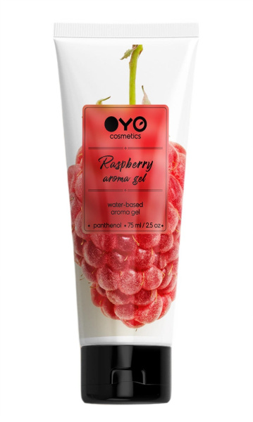 Гель ароматизированный на водной основе OYO AROMA GEL Raspberry 75 мл., арт. OYO-RSB_2
