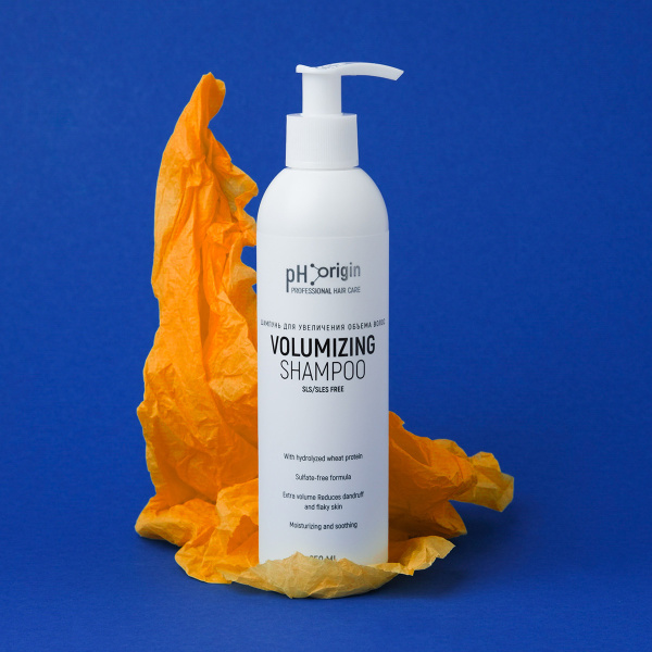Шампунь для увеличения объема pH Origin Volumizing Daily SLS/SLES Free Shampoo 250 мл_4