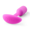 Профессиональная пробка для ношения B-vibe Snug Plug 1 розовый_4