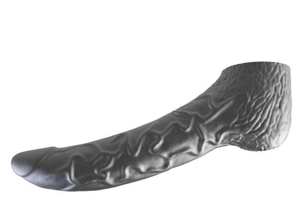 Втулка анальная black bent, l 150 мм, d 35 мм цвет чёрный арт. 132304_2