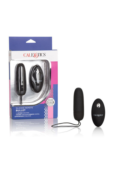 Вибропуля с управлением при помощи пульта Silicone Remote Bullet_1