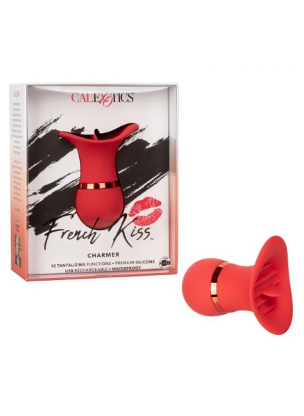 Вибромассажер Charmer с фунцией «мерцающий язычок»_1