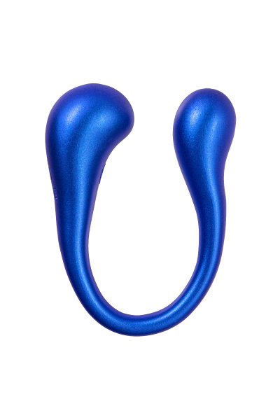 Многофункциональный вибратор L'Eroina APP ETERN с пультом и APP, силикон, синий, 23 см_5