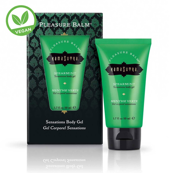 Покалывающий бальзам для тела Pleasure Balm Sensations Spearmint 50 мл_1
