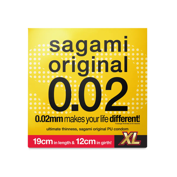 Презервативы Sagami Original 002 EXTRA LARGE (XL), полиуретан, 1 шт._1