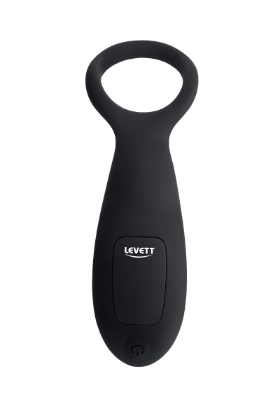 Стимулятор простаты Levett Maud, силикон, черный, 15 см_4