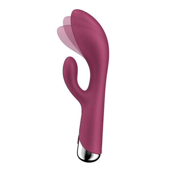Вибратор кролик Satisfyer Spinning Rabbit 1, красный_3