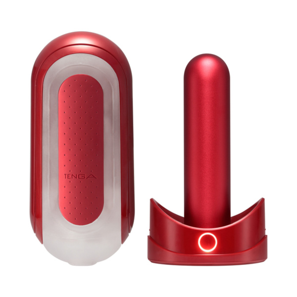 TENGA Мастурбатор с подогревом Flip Zero Red Warming_1