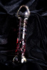 Двусторонний фаллоимитатор Sexus Glass, стекло, прозрачный, 21 см_10