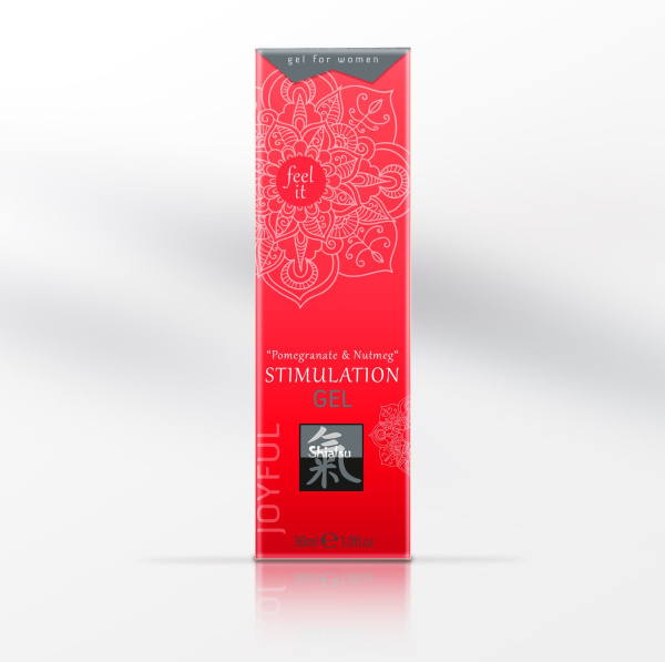 Интимный гель Shiatsu Stimulation Gel Pomegranate & Nutmeg 30 мл_1
