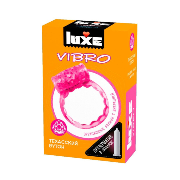 Презервативы Luxe VIBRO Техасский бутон_1