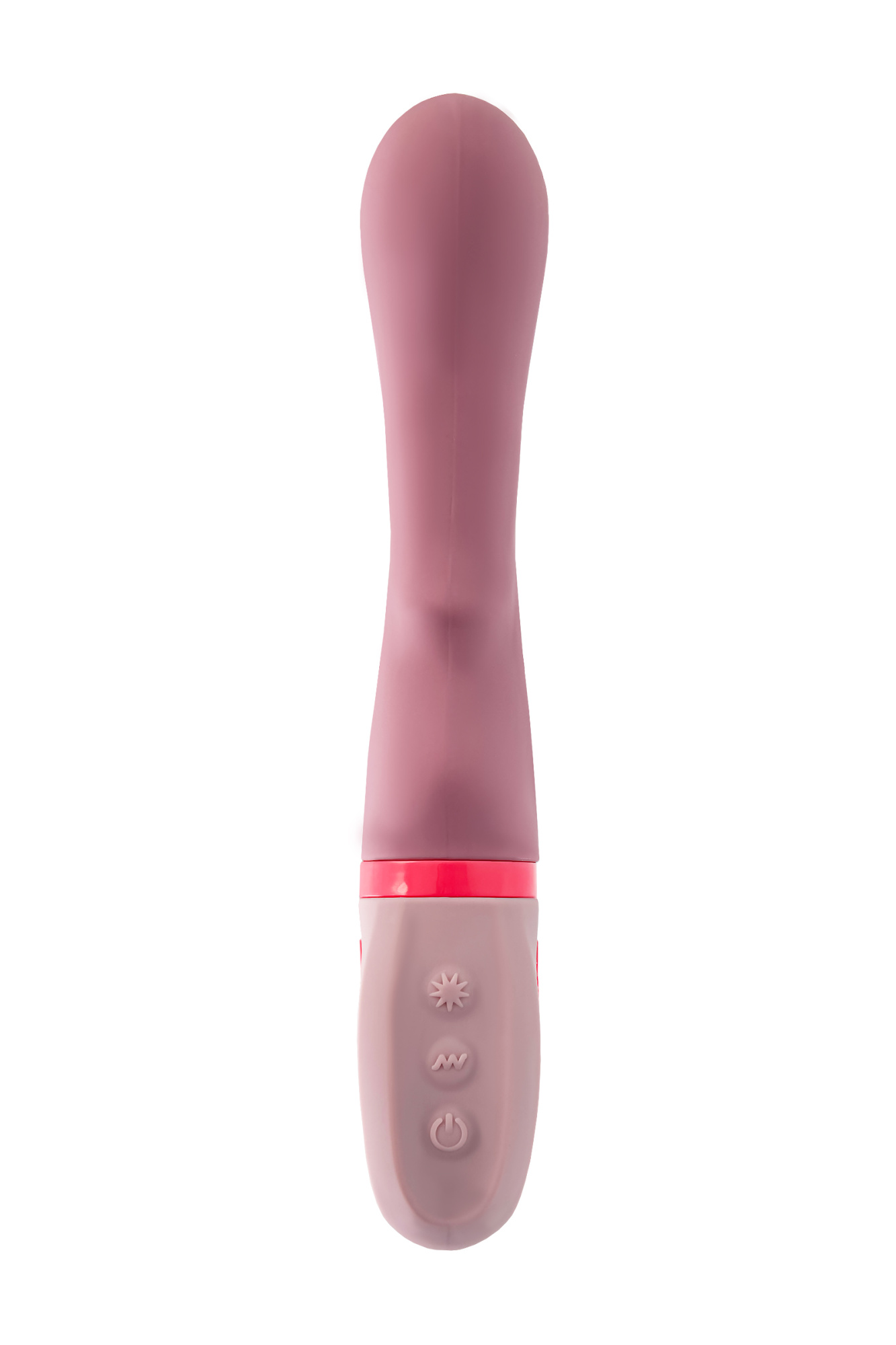 Вибратор Flovetta ROSE, силикон, розовый, 19 см_3