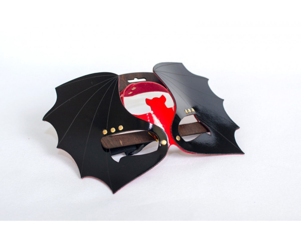 Маска Летучая мышь черная_1