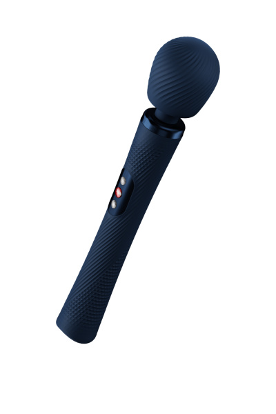 Вибромассажер Fun Factory VIM VIBRATING WAND, силикон, синий, 31,3 см_2