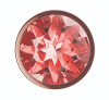 Анальная Пробка Diamond Ruby Shine S Розовое Золото_4