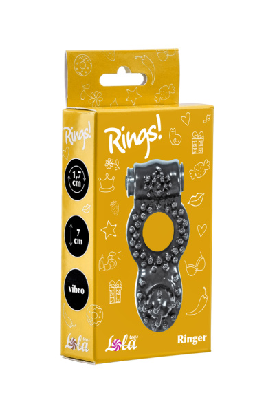 Эрекционное кольцо Rings Ringer black_1