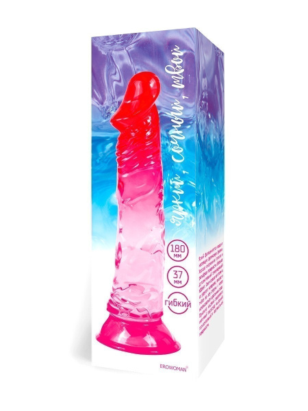 Фаллоимитатор l рабочей части 185 мм d 45 мм, вес 183 г арт. let-14018_4