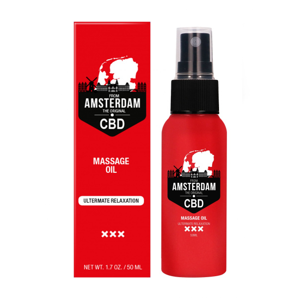 Массажное масло CBD from Amsterdam - 50 ml_1