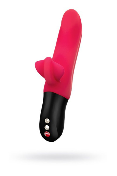 Пульсатор Fun Factory BI STRONIC FUSION, силикон, красный, 22 см_5