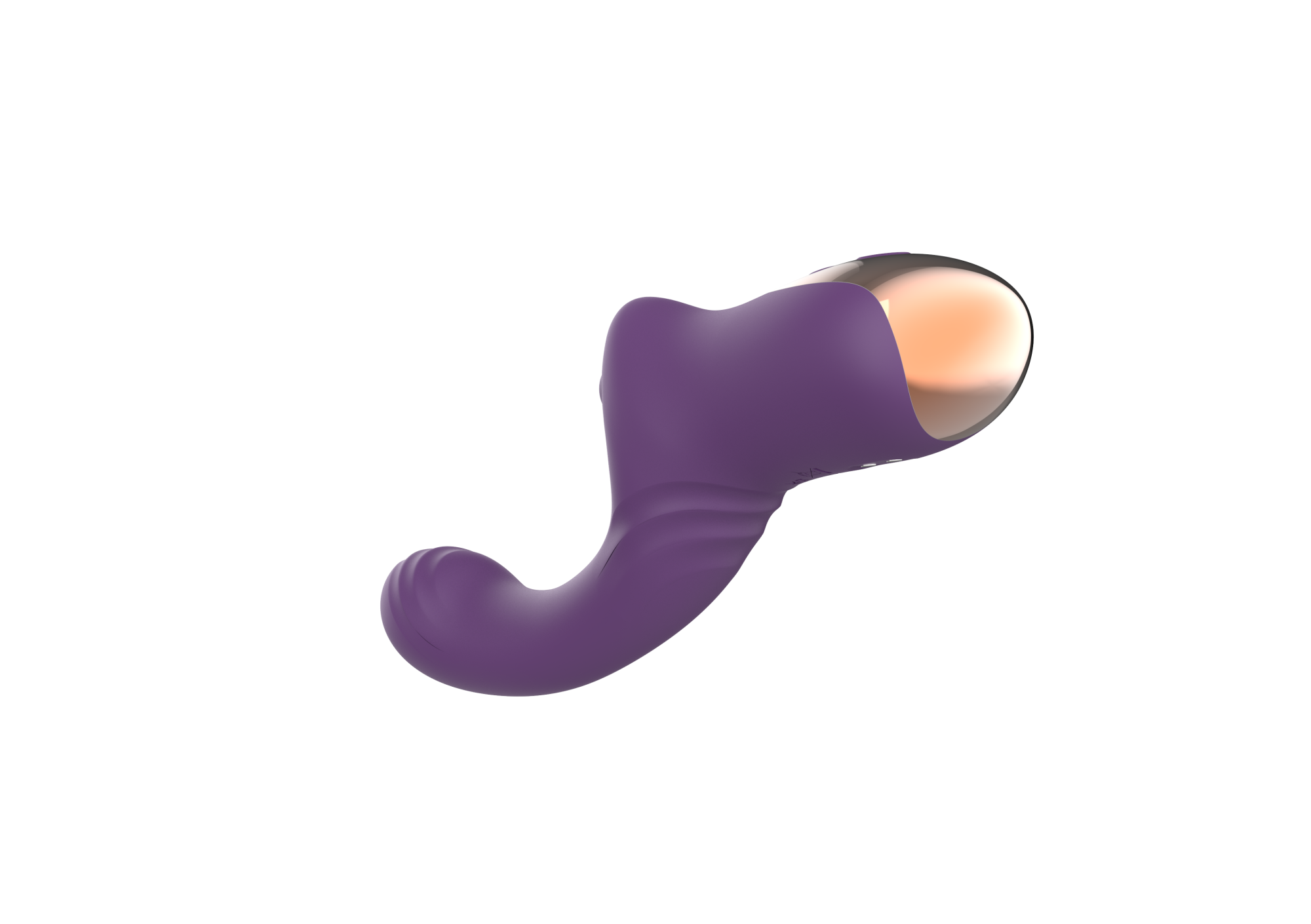 Вагинально-клиторальный вибратор Secwell SW3044-purple_12