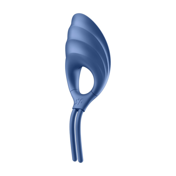 Эрекционное кольцо (Лассо) Satisfyer Swordsman с вибрацией, голубой_4