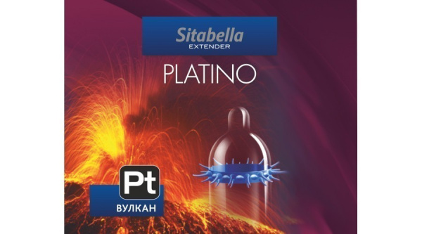 НАСАДКА СТИМУЛИРУЮЩАЯ SITABELLA PLATINO ВУЛКАН арт. 1419_3