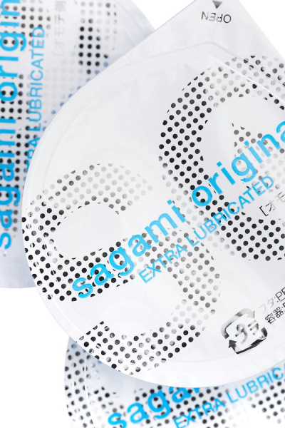 Презервативы Sagami Original 002 EXTRA LUB, полиуретан, 3 шт._5