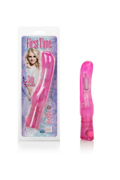 Мягкий вибромассажер First Time Solo Exciter_1