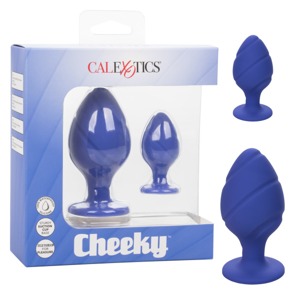 Набор из двух анальных пробок  CHEEKY_1