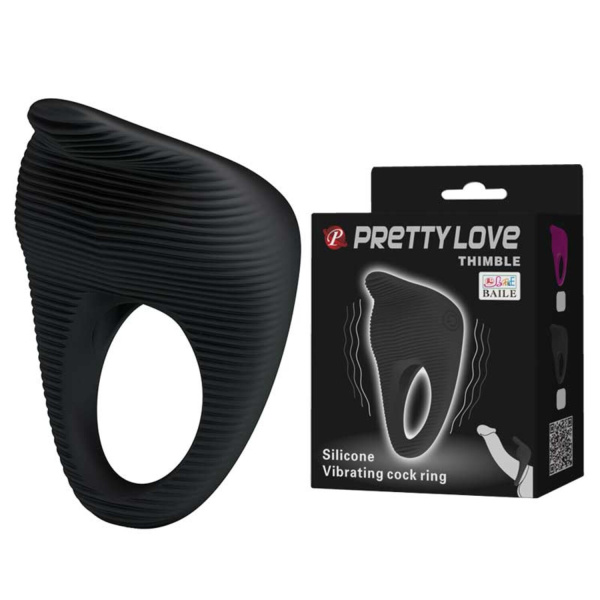 Эрекционное кольцо Vibrating Ring со стимулятором клитора, с вибрацией_1