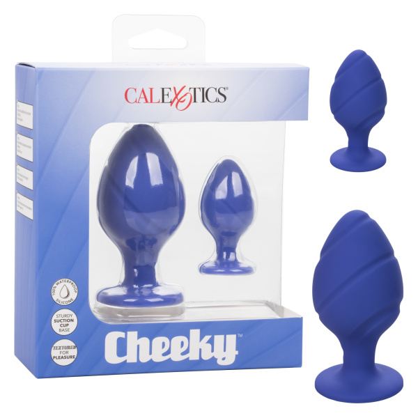 Набор из двух анальных пробок  CHEEKY_1