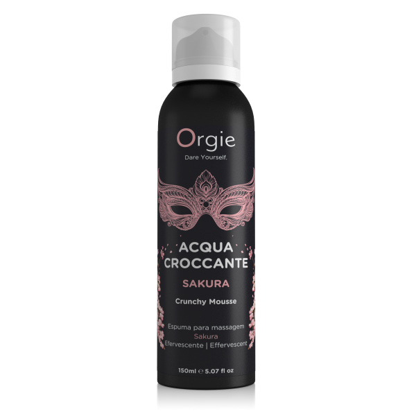 Хрустящая пенка для массажа Orgie Acqua Croccante Sakura 150 мл_4