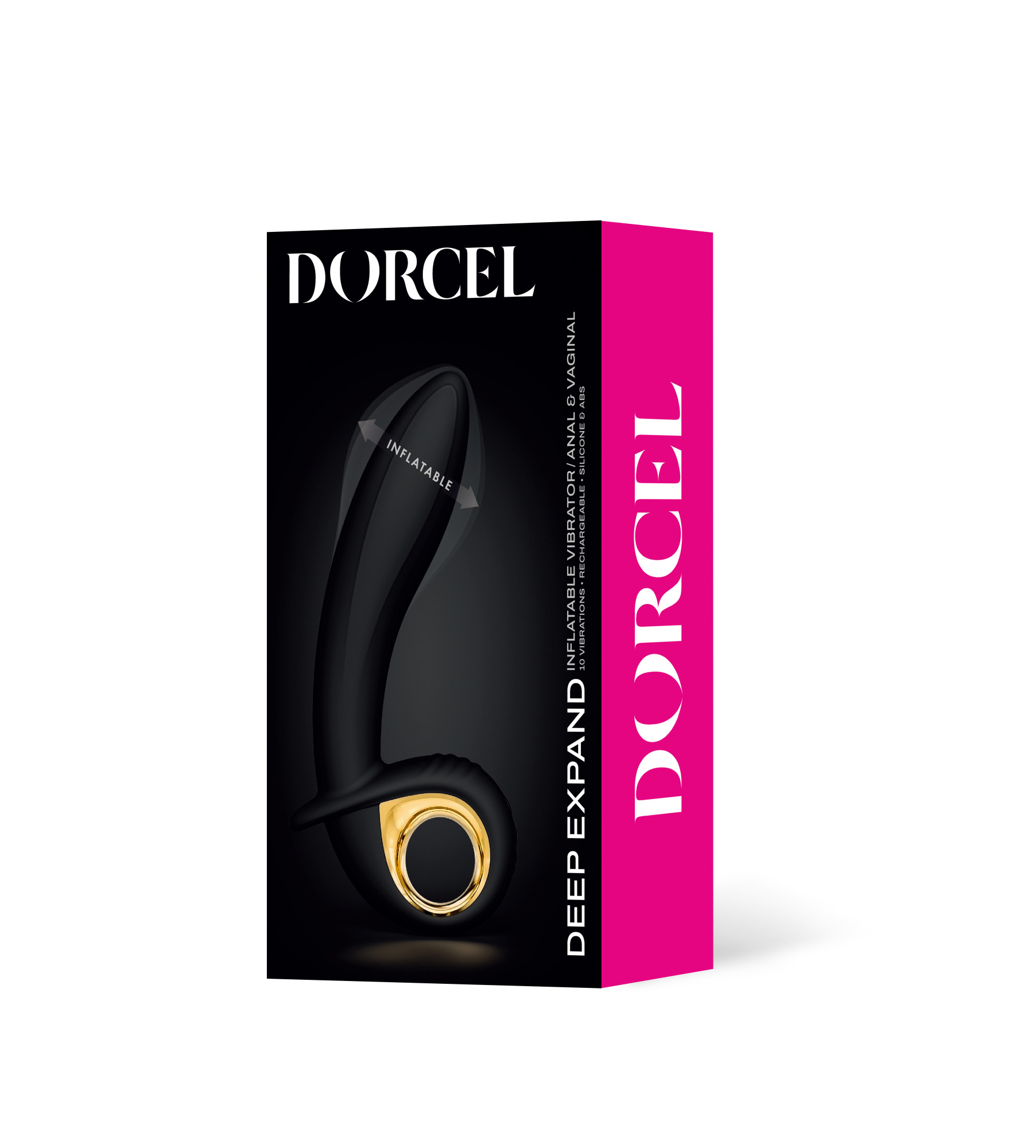 Надувной анально-вагинальный вибратор Dorcel Deep Expand_10