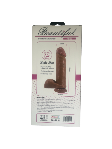 Вибратор с эффектом скользящей кожи Pretty Love BW-008017EA_1