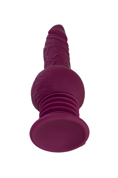 Мини секс-машина Striker с пультом ДУ, MotorLovers by TOYFA, силикон, фиолетовый, 23.5 см_6