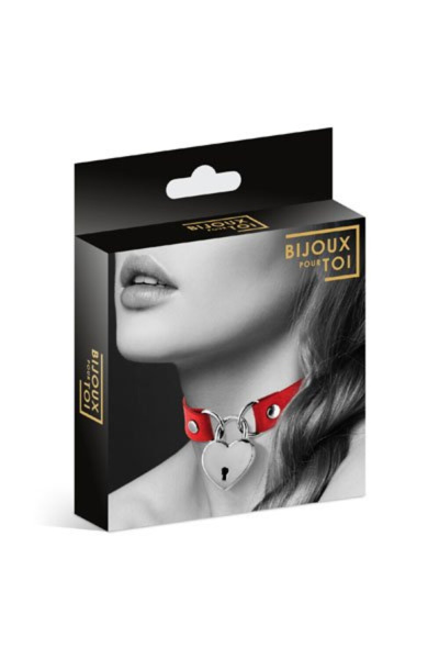 Чокер COLLIER PENDENTIF COEUR ROUGE_3